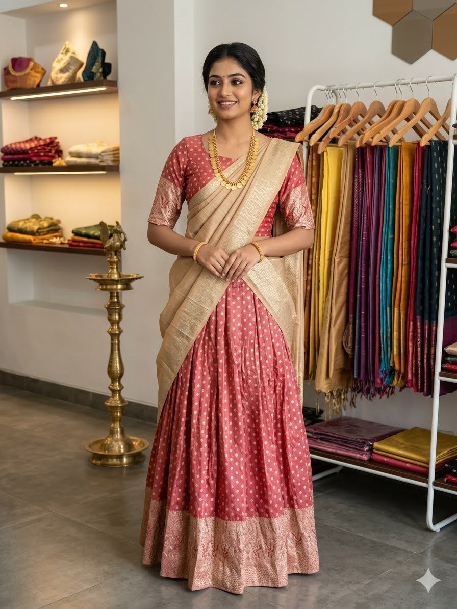 Dhavani stiched set