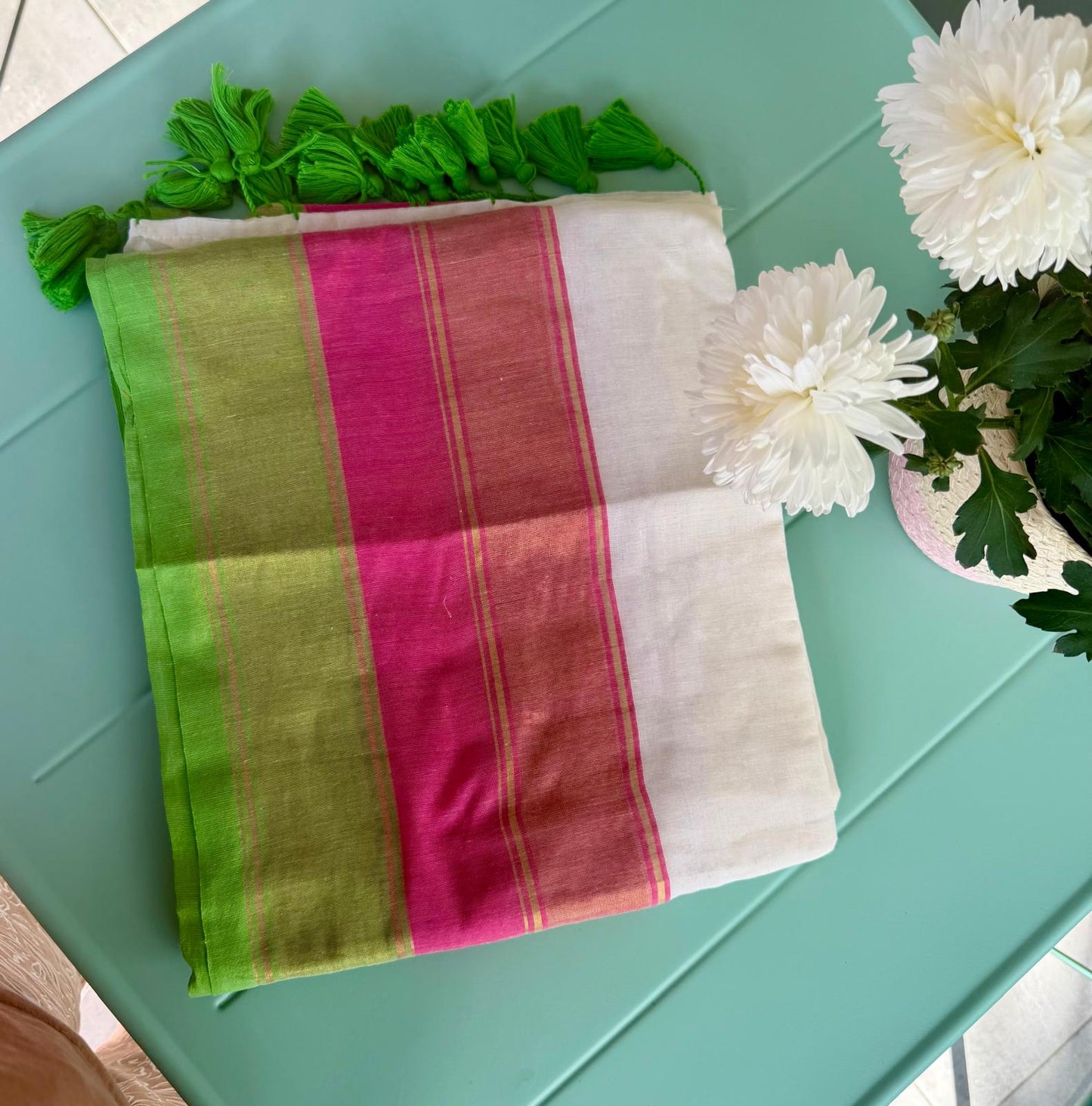 Mulcotton saree