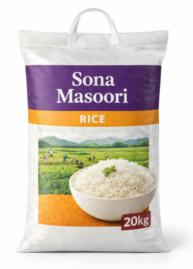 K Sona Masoori Rice (20kg)