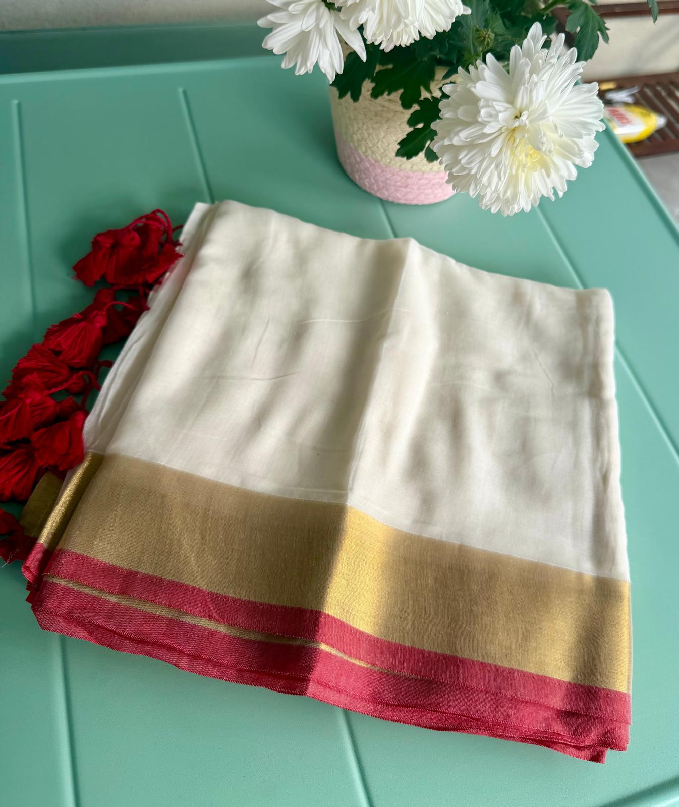 MUL cotton saree