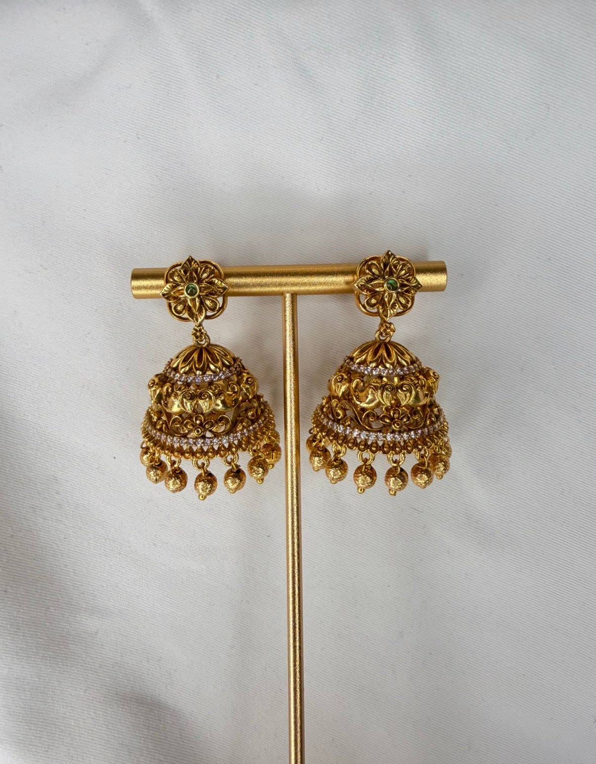 Temple Jhumka