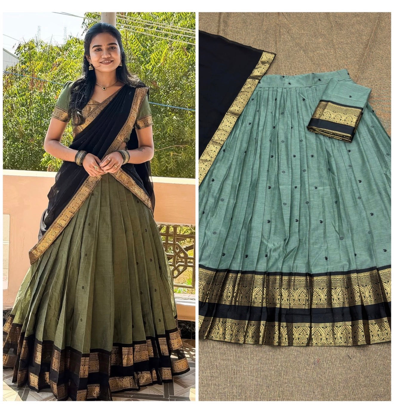 Half saree