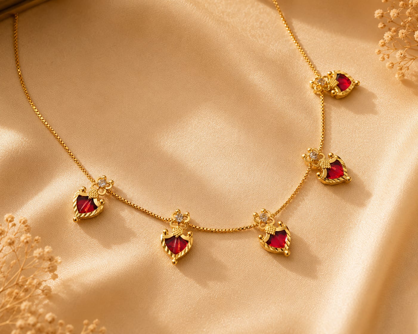 Simple Palakka Necklace