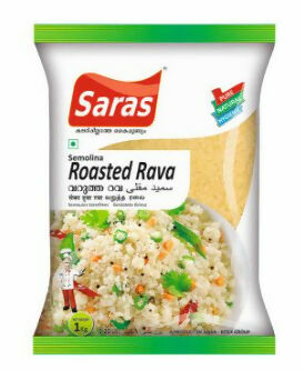 Saras Roasted Rava (1kg)