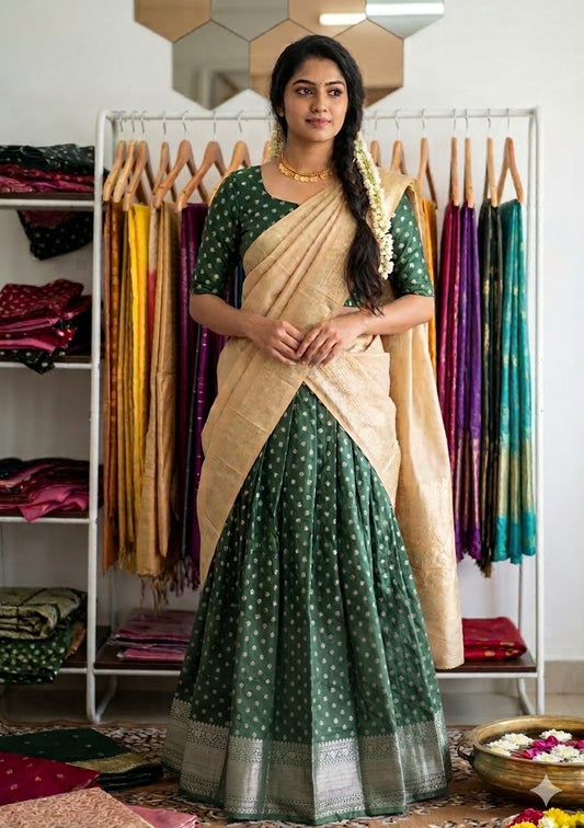 Dhavani stiched set