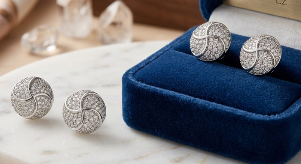 American Diamond earrings
