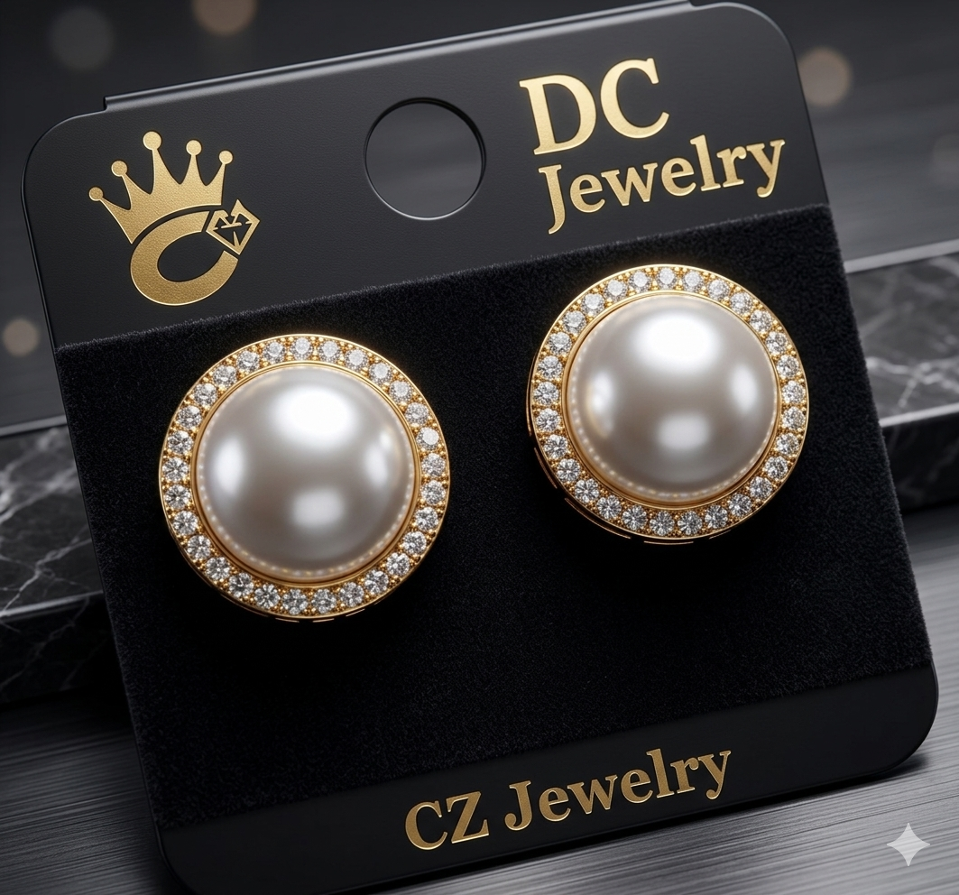 American Diamond earrings