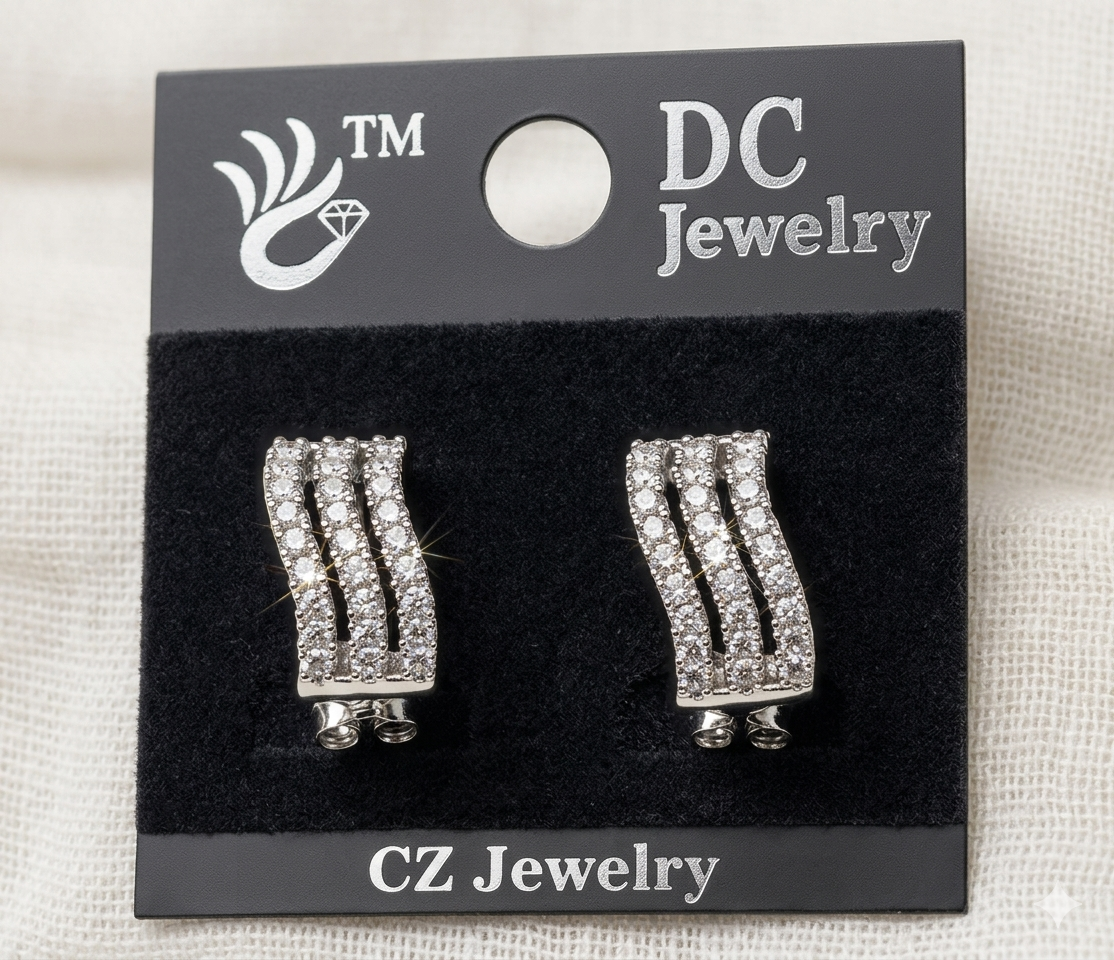 American Diamond earrings