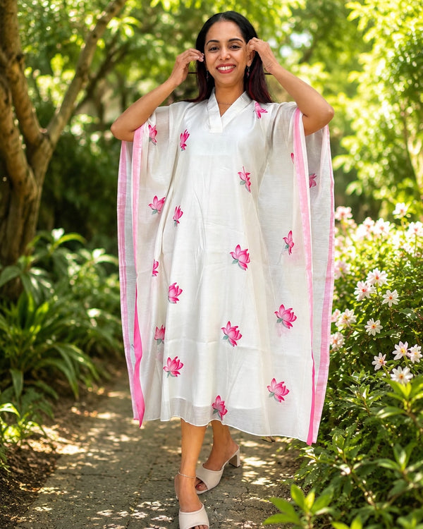 Lotus Sheer Kaftan
