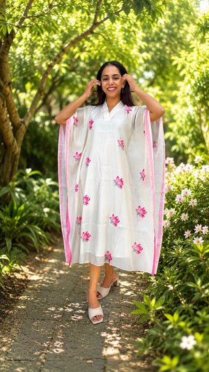 Lotus Sheer Kaftan