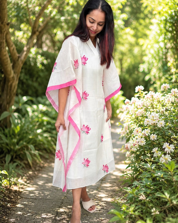 Lotus Sheer Kaftan Hover