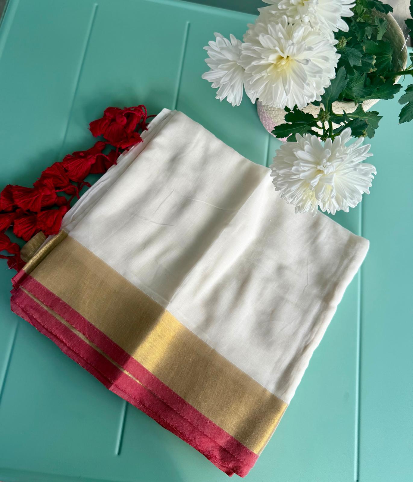 MUL cotton saree