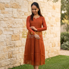 Chithira Pleated Dress