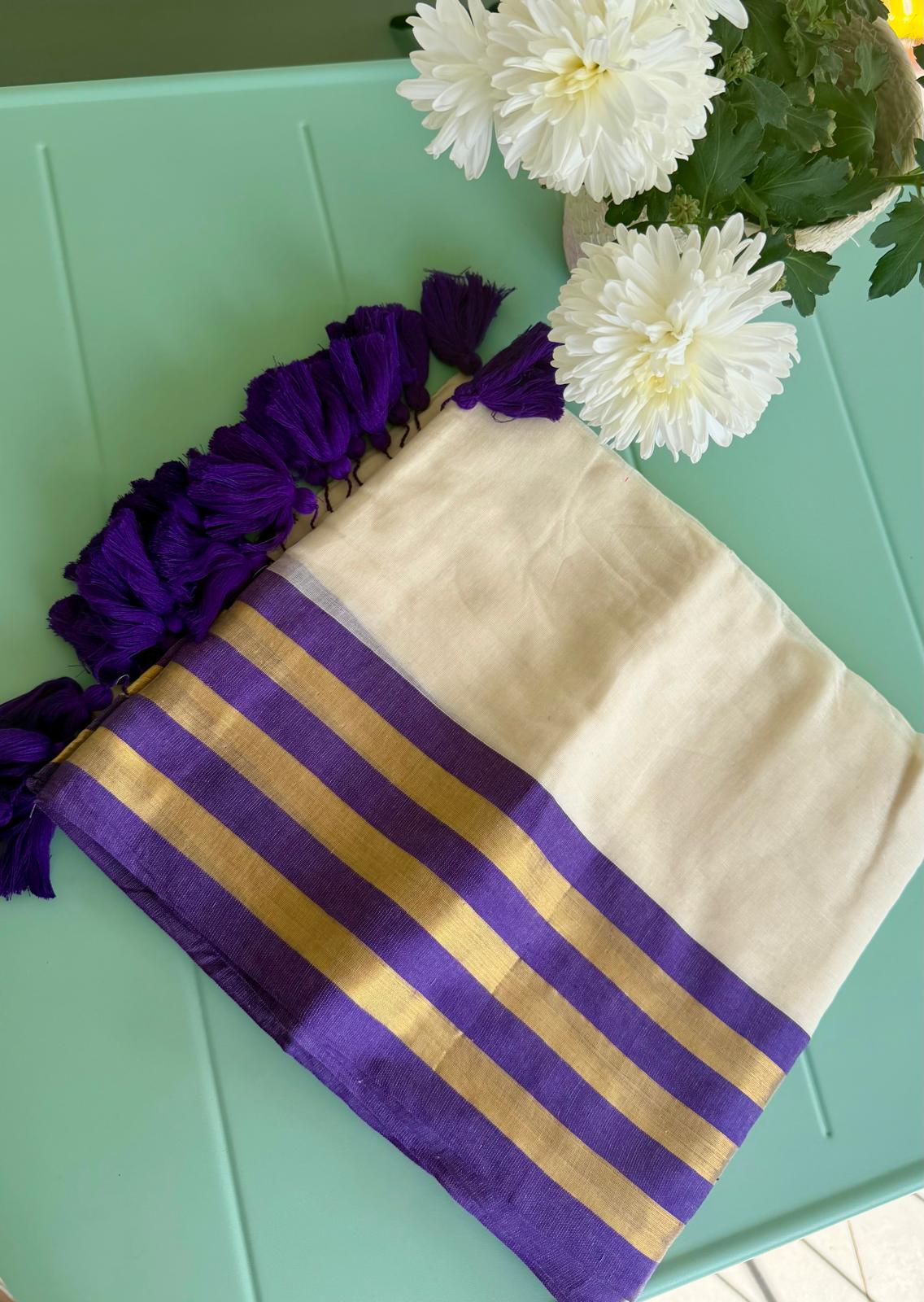 MUL cotton saree