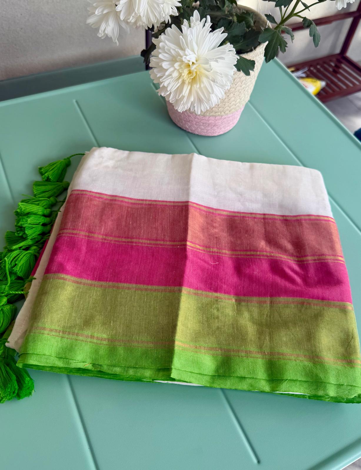 Mulcotton saree