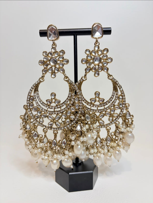 Chandbali earrings