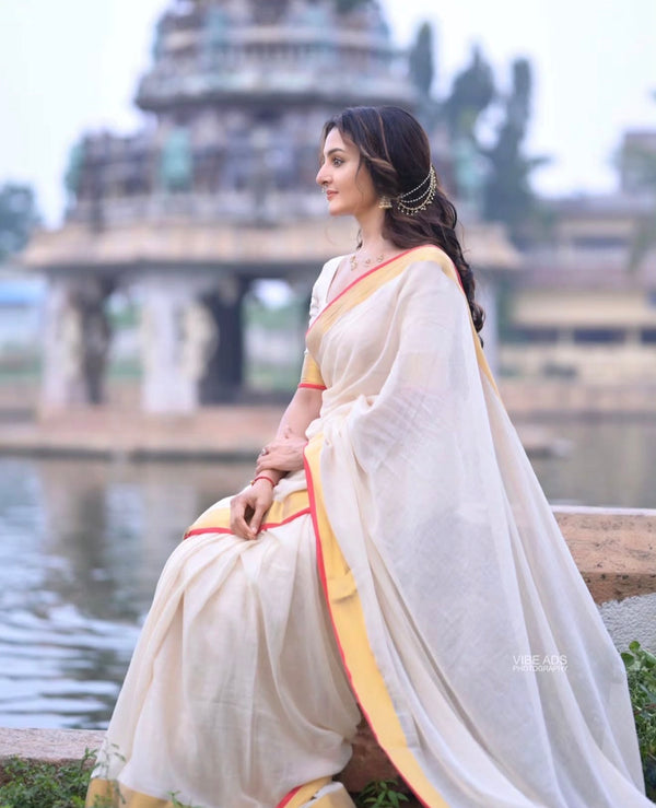 MUL cotton saree