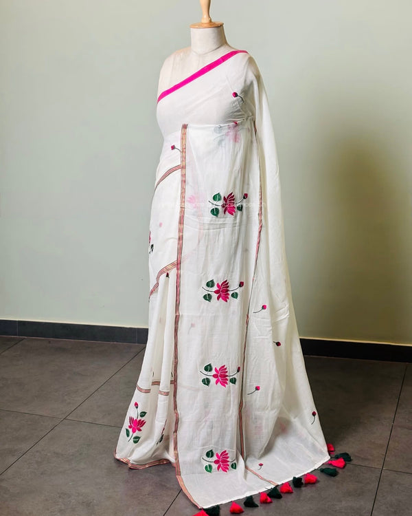 MUL cotton saree
