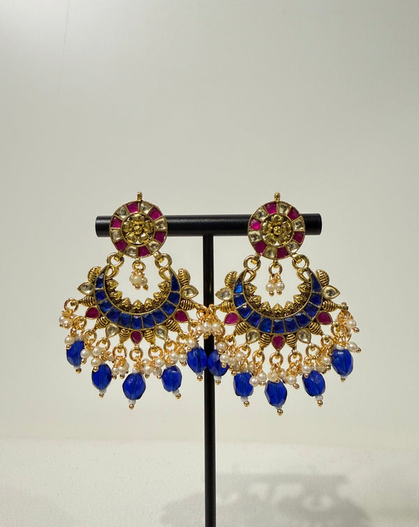 Blue Pachi Earrings