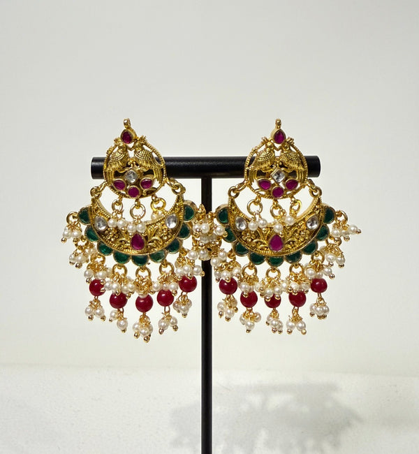 Green Pachi Earring