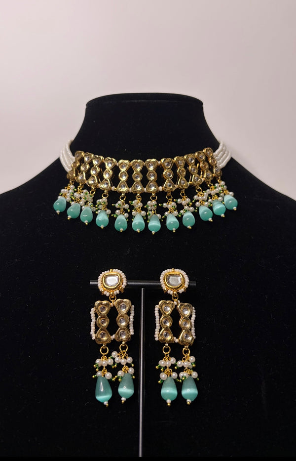 Pearl choker set