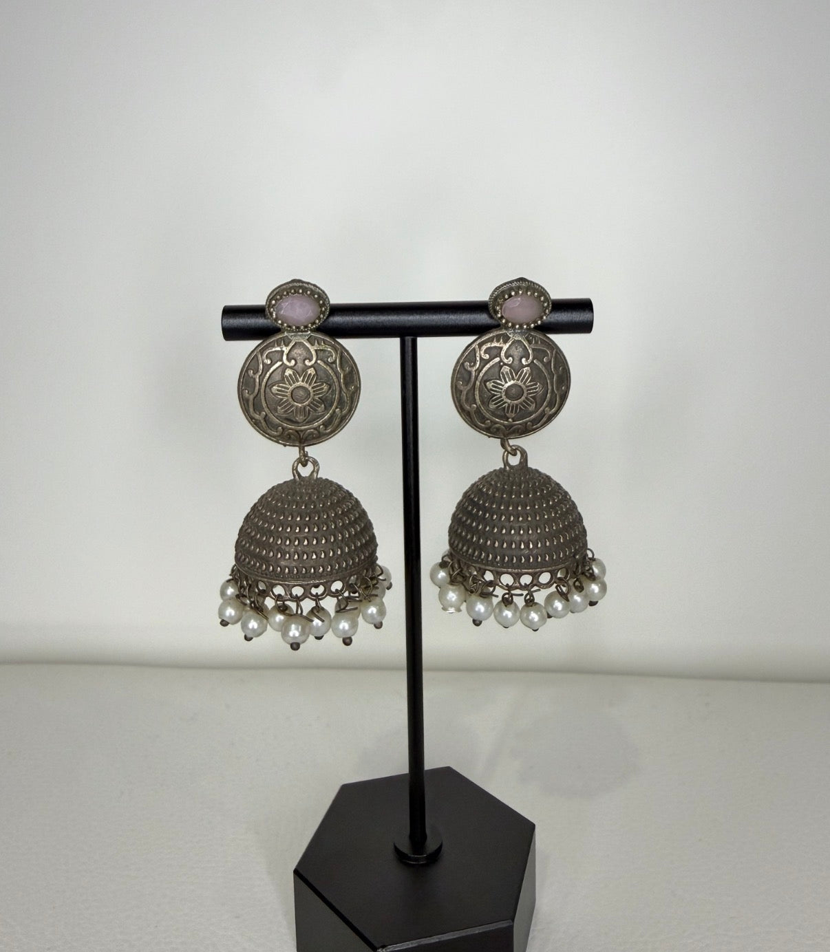 Oxidised Jhumka