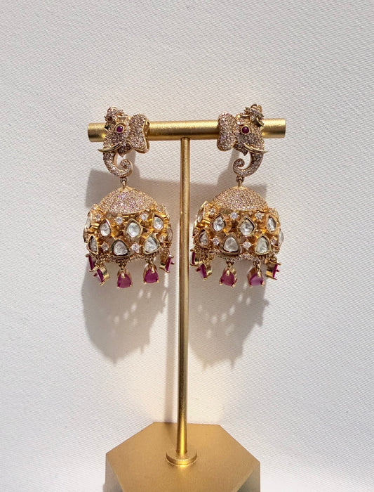 Elephant Jhumka
