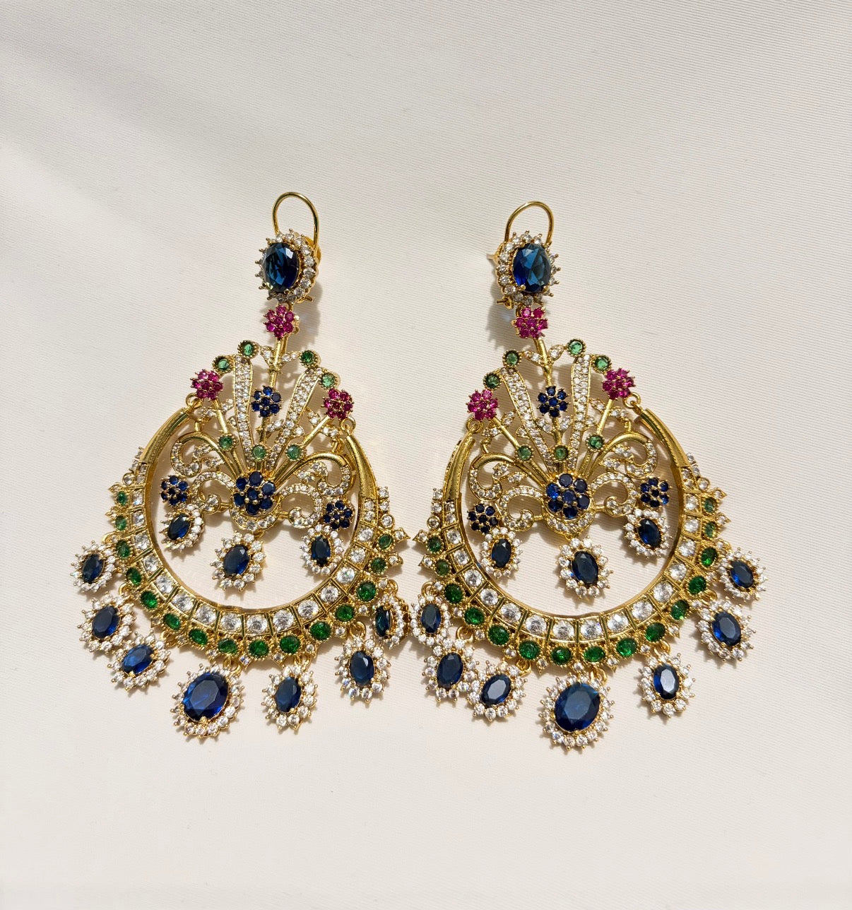 Navratna Earrings