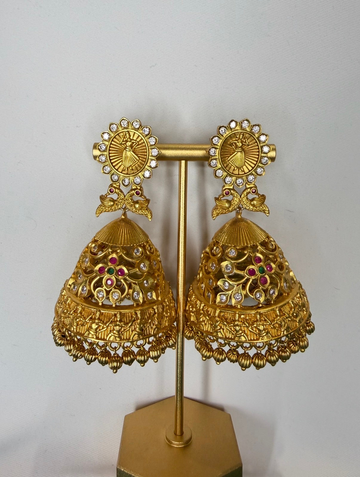 Temple Jhumka