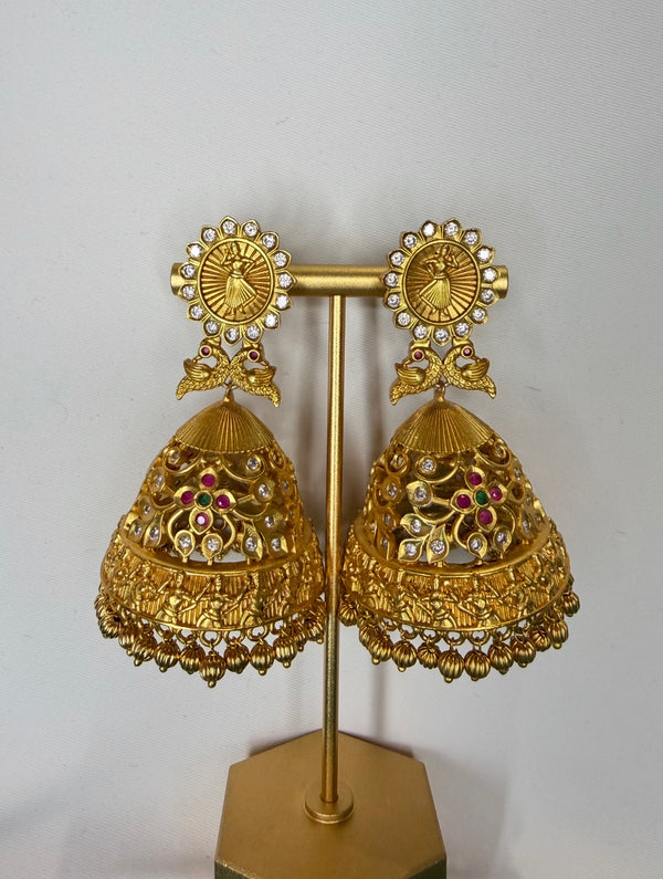 Temple Jhumka