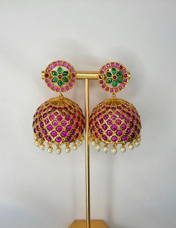 Temple Jhumka