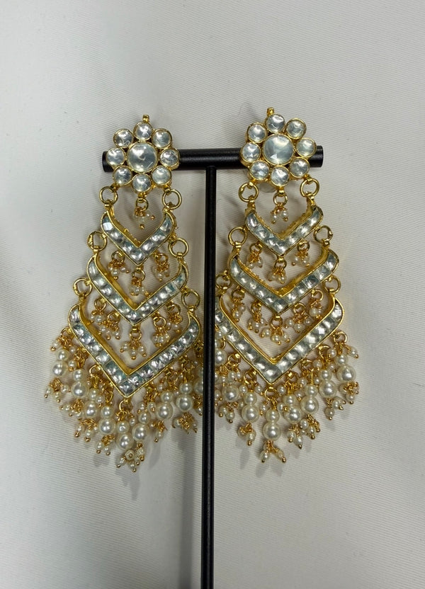 Layer Polki Earrings