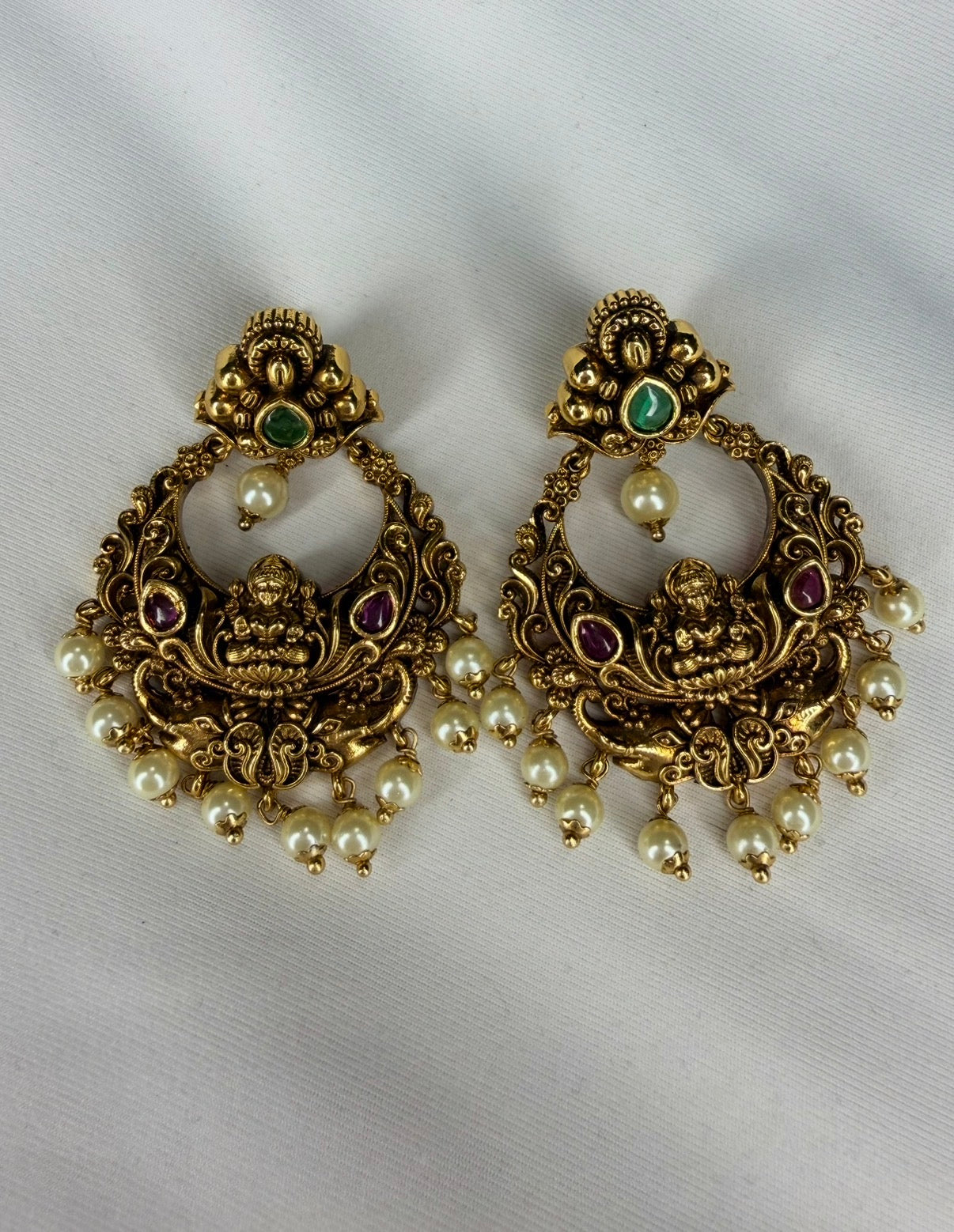 Temple earrings