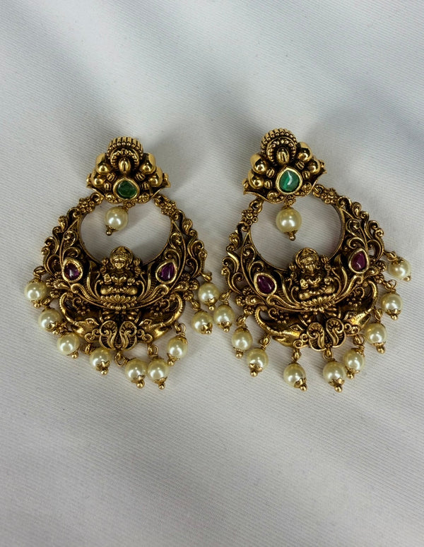 Temple earrings