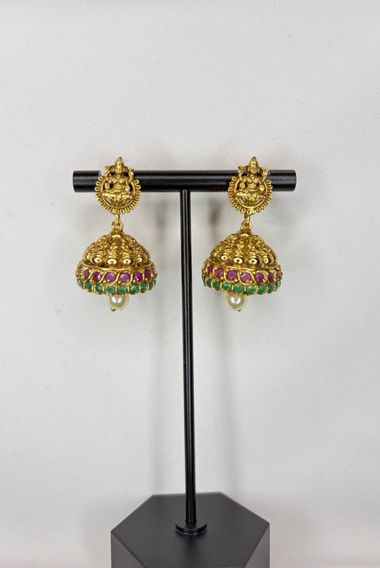 Temple Jhumka