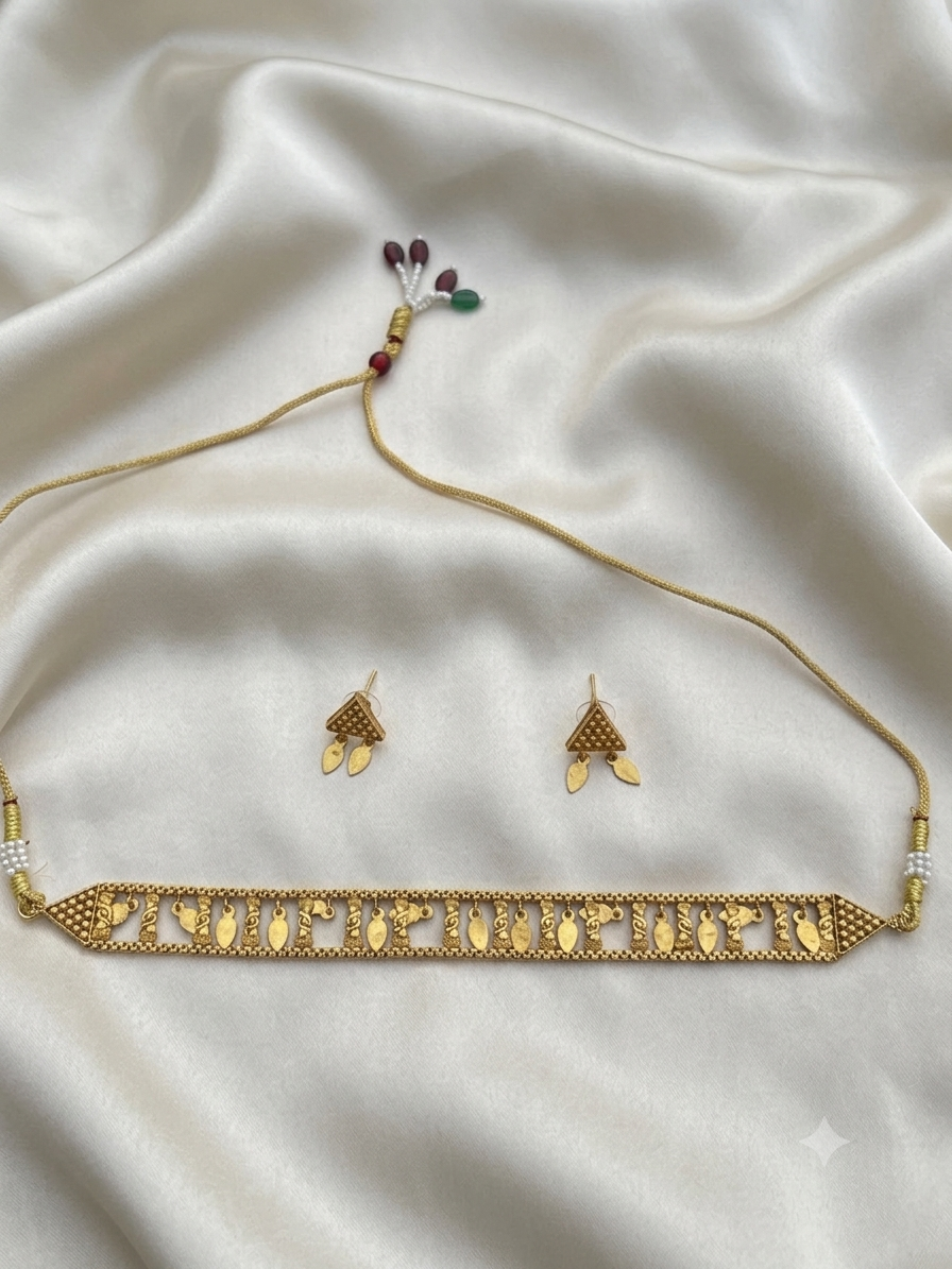 Aisha ilakathali inspired choker