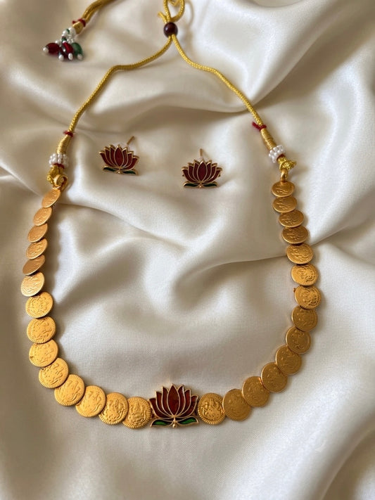 Tamara coin necklace (Multicolour)