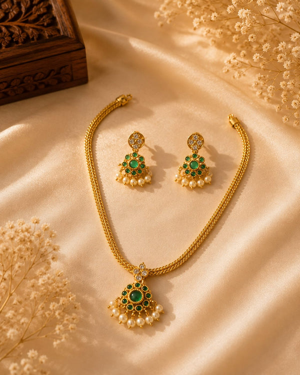Green Attigai Necklace