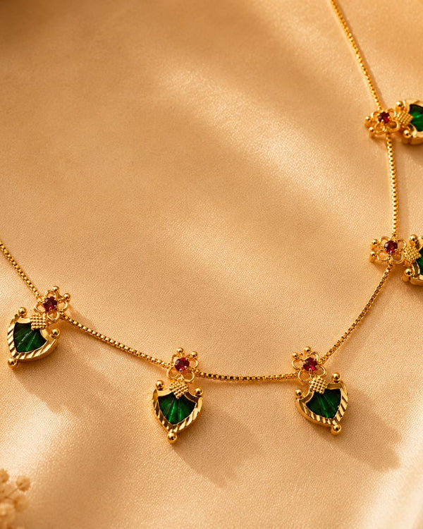 Simple Palakka Necklace