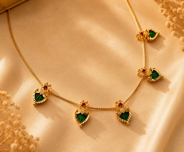 Simple Palakka Necklace