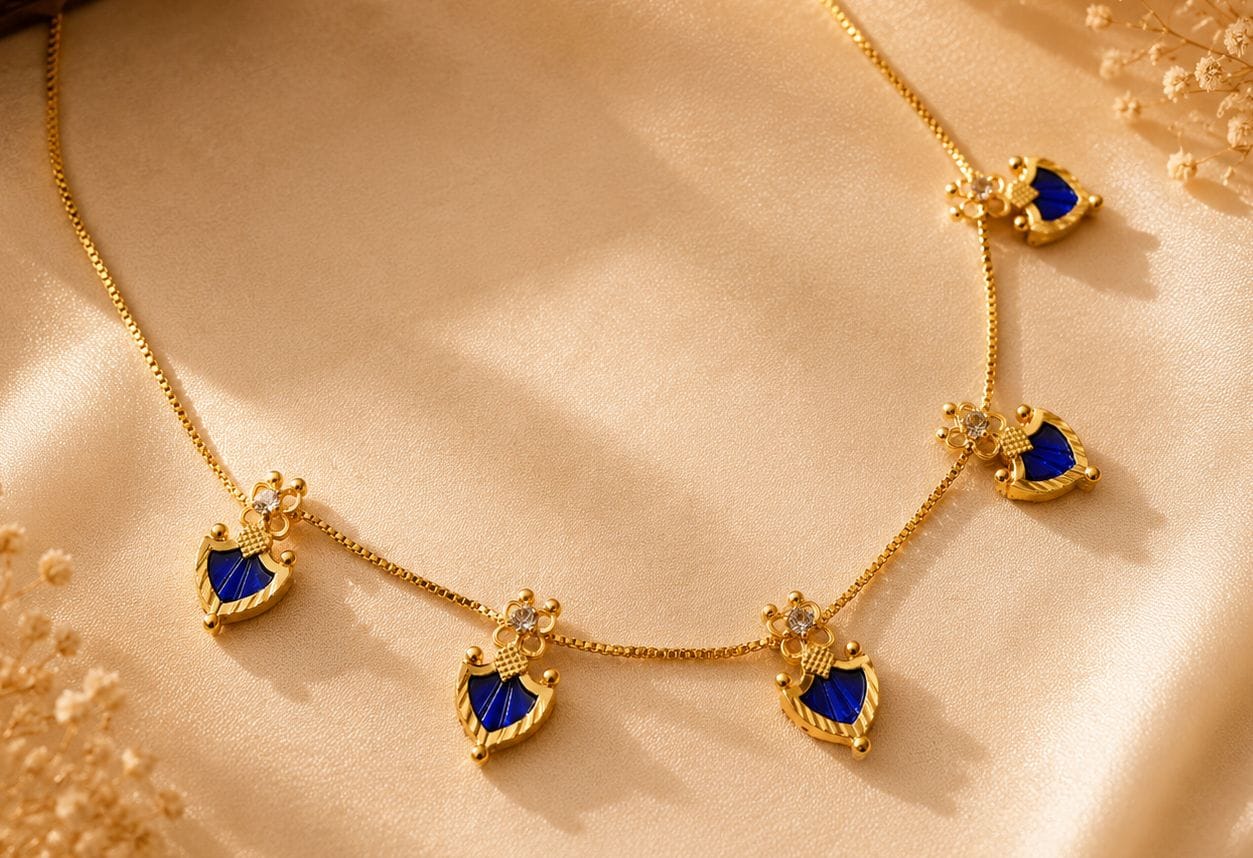 Simple Palakka Necklace