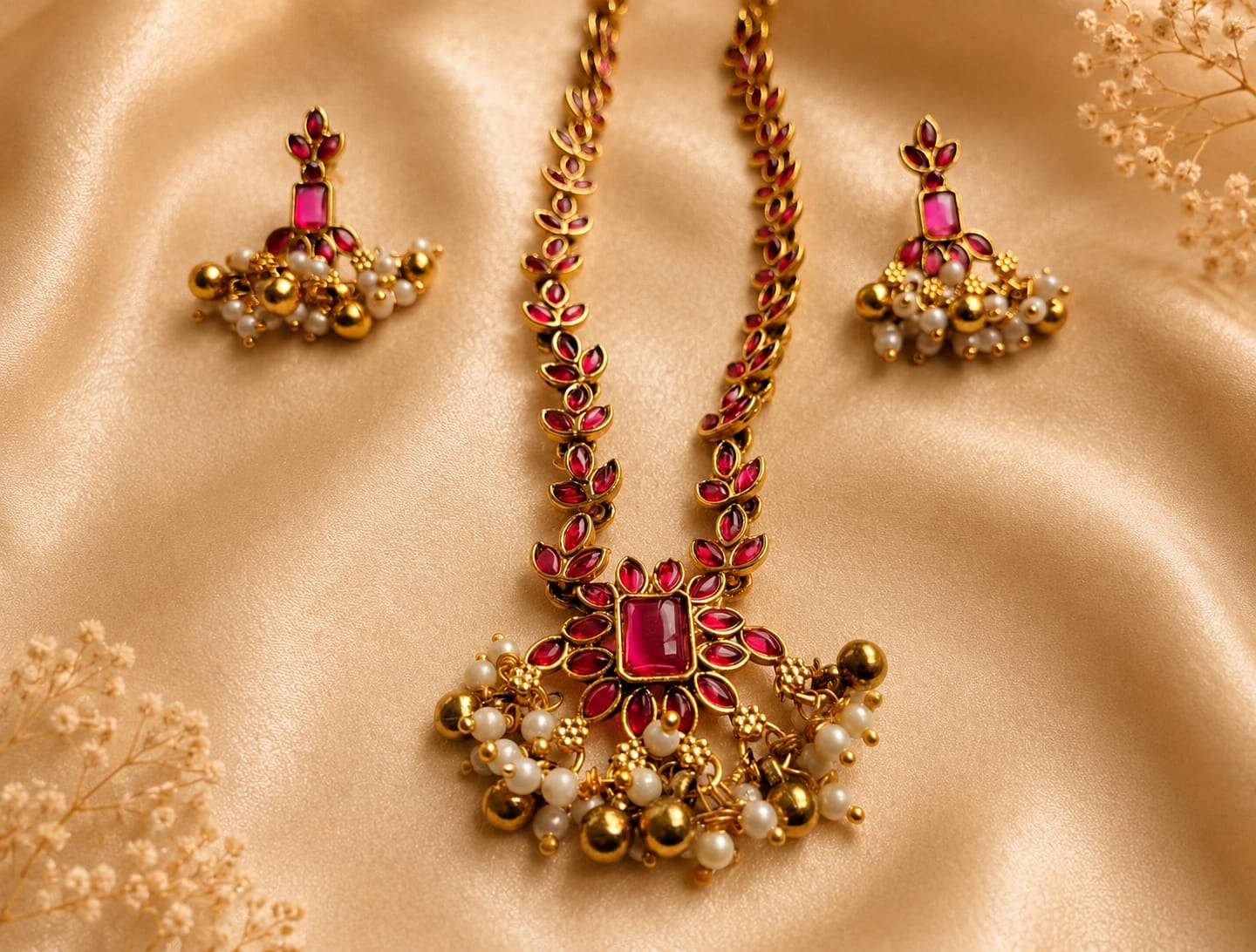 Guttapusalu Necklace Set