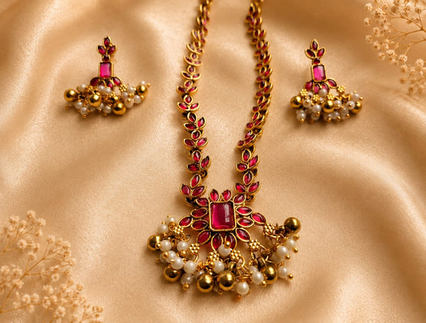 Guttapusalu Necklace Set